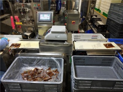 廣東預制菜調味料袋裝檢重秤